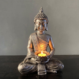 Buddha Gift Tibetan Buddha Blessing Decoration Candlestick
