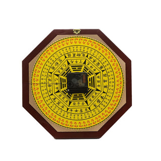 Buddha Gift Feng Shui Bagua Map Balance Energy Map Wall Clock