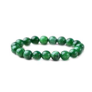Buddha Gift Cyan Jade Bead Calm Harmony Bracelet