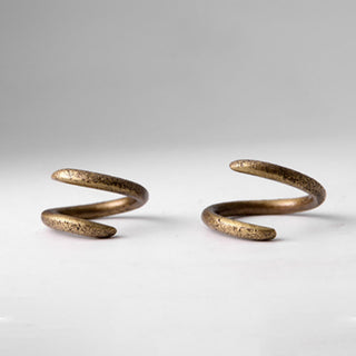 Buddha Gift Simple Design Copper Luck Adjustable Ring