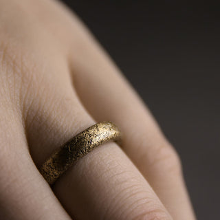 Buddha Gift Tibetan Vintage Texture Design Copper Luck Couple Ring