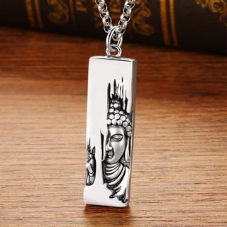 Buddha Gift Tathagata Buddha Strength Protection Amulet Lucky Pendant Necklace