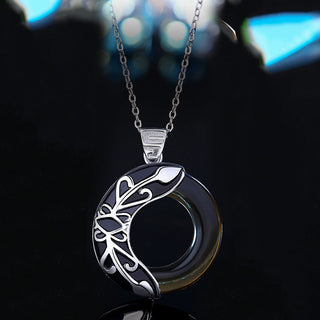 Buddha Gift Love Wings Copper Luck Healing Necklace Pendant