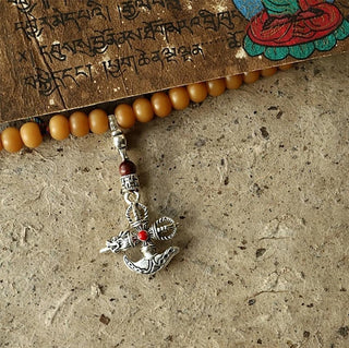 Buddha Gift Tibet 108 Mala Beads Bodhi Seed Bagua Vajra Wealth Bracelet