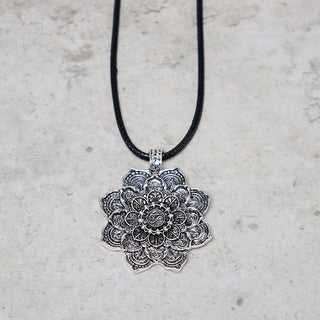 Buddha Gift Tibetan Lotus Blessing Necklace Pendant