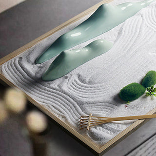Buddha Gift Rocks Landscape Meditation Enlightenment Zen Garden Decoration