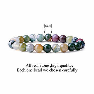 Buddha Gift  India Agate Beads Luck Yoga Bracelet