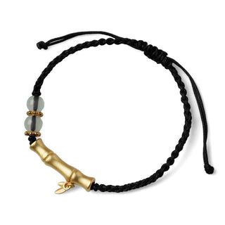 Buddha Gift Bamboo Design Luck Strength Braided Bracelet