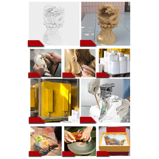 Buddha Gift Handmade Laughing Buddha Figurine Liuli Crystal Art Piece Wealth Statue Home Decoration