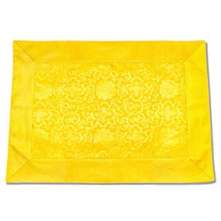 Buddha GiftPrayer Altar Flower Dragon Pattern Tibetan Auspicious Symbols Jacquard Mat