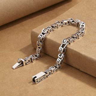 Buddha Gift Dragon Om Mani Padme Hum Engraved Copper Luck Success Bracelet