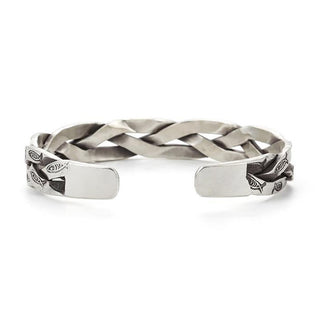 Buddha Gift Koi Fish Twisted Design Luck Wealth Cuff Bracelet Bangle