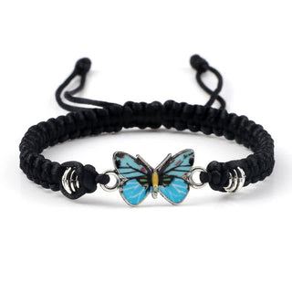 Buddha Gift Butterfly Freedom Love String Charm Bracelet