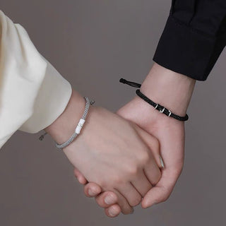 Buddha Gift Bamboo Pattern Healing Couple Rope Bracelet