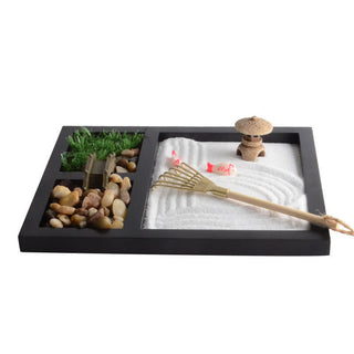 Buddha Gift Koi Fish Small Bridge Calm Peace Meditation Zen Garden Decoration
