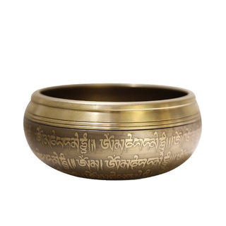 Buddha Gift Tibetan Sound Bowl Handcrafted for Focus and Meditation Peaceful Happiness Singing Bowl Set