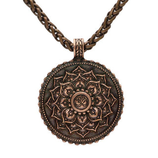 Six True Words Love Peace Flower Pattern Necklace (Extra 35% Off | USE CODE: FS35)