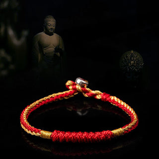 Buddha Gift Tibetan Handmade Braid Luck String Protection Bracelet