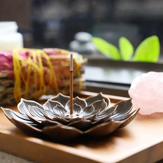 Buddha Gift Creative Six-hole Lotus Incense Burner