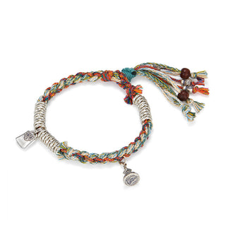 Buddha Gift 925 Sterling Silver Handmade Protection Multiple Strands Bracelet