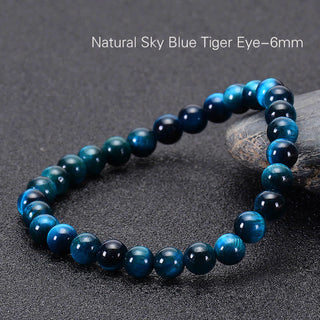 Buddha Gift Blue Tiger Eye Protection Bracelet