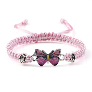 Buddha Gift Butterfly Freedom Love String Charm Bracelet