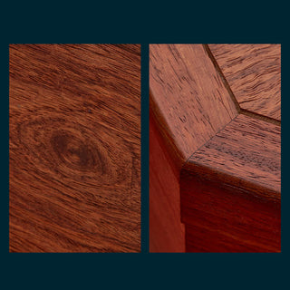 Buddha Gift Retro Handmade Floral Pattern Rosewood Jewelry Storage Box Lockable Wooden Gift Organizer Box