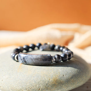 Buddha Gift Natural Quartz Love Heart Healing Beads Bracelet