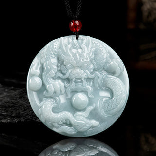 ❗❗❗A Flash Sale- Buddha Gift Chinese Zodiac Dragon Jade Success Amulet String Necklace