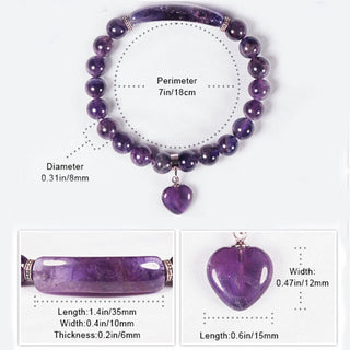 Buddha Gift Bring Serenity into Your Life Amethyst Bundle