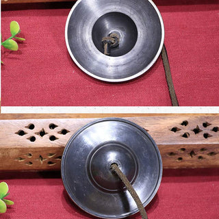 Buddha Gift Tibetan Tingsha Bell Copper Luck Decoration With Bag