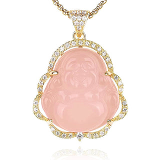 Buddha Gift Good Luck Laughing Buddha Necklace（测试）