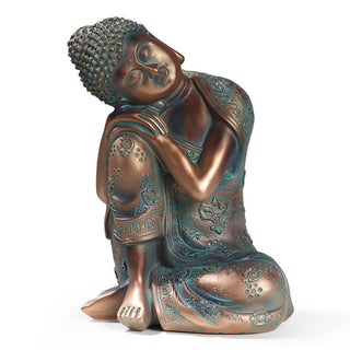 Buddha Gift Tibetan Meditating Buddha Serenity Resin Statue Decoration
