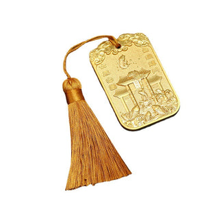Buddha Gift Feng Shui Auspicious Star Wenchang Pen Pagoda Koi Fish Car Hanging Decoration