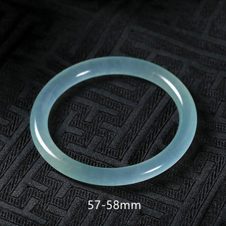 Buddha Gift Natural Jade Healing Blessing Bangle Bracelet