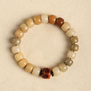Buddha Gift Natural Bodhi Seed The Lord of the Corpse Forest Om Mani Padme Hum Wisdom Bracelet