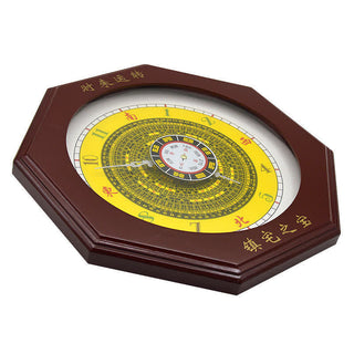 Buddha Gift Feng Shui Bagua Map Balance Energy Map Wall Clock