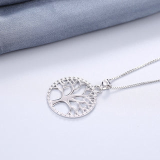 Buddha Gift The Tree of Life 925 Sterling Silver Creation Necklace Pendant