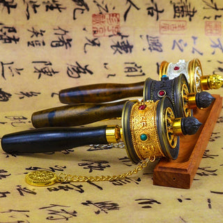 Buddha Gift Tibetan Lucky Prayer Wheel Decoration