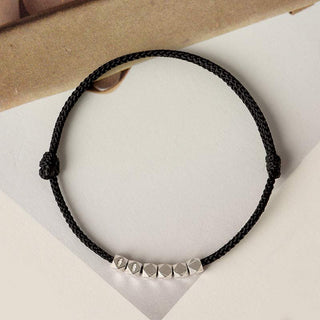 Buddha Gift 925 Sterling Silver Red String Braid Bracelet Anklet