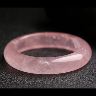 Buddha Gift  Natural Rose Quartz Love Caring Bracelet Bangle