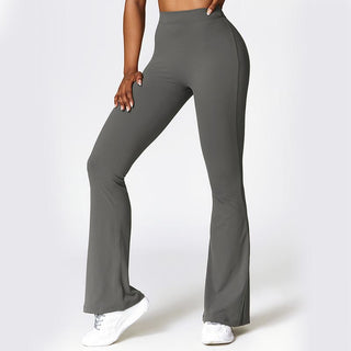 Buddha Gift High Waist Breathable Flare Pants For Sports Fitness Yoga