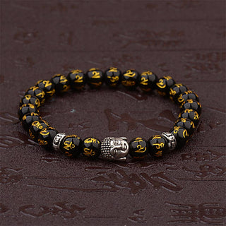 Buddha Gift Tibetan Buddha Mantra Amulet Bracelet