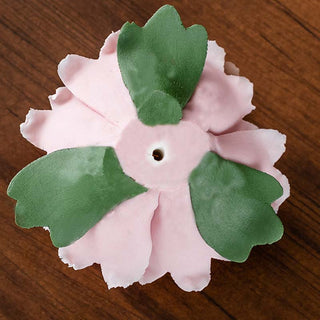 Buddha Gift Tibetan Lotus Blessing Ceramic Stick Incense Burner Decoration