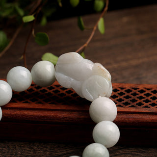 Buddha Gift Fengshui Wealth Prosperity Jade PiXiu Luck Bracelet
