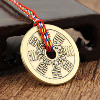 Buddha Gift Taoism Yin Yang Symbol Protection Pendant Decoration Amulet