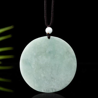 Buddha Gift Thousand-Hand Kwan Yin Avalokitesvara Jade Blessing String Necklace Pendant