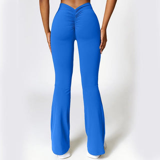 Buddha Gift High Waist Breathable Flare Pants For Sports Fitness Yoga