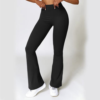 Buddha Gift High Waist Breathable Flare Pants For Sports Fitness Yoga