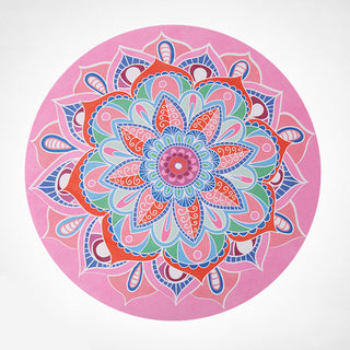 Buddha Gift Lotus Mandala Pattern Foldable Yoga Meditation Seat Mat Home Decoration